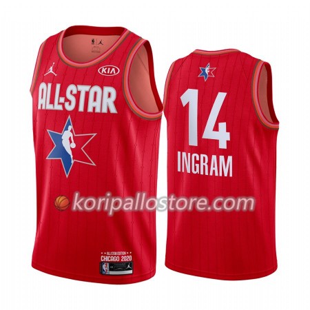 New Orleans Pelicans Brandon Ingram 14 2020 All-Star Jordan Brand Punainen Miesten Pelipaidat Swingman 